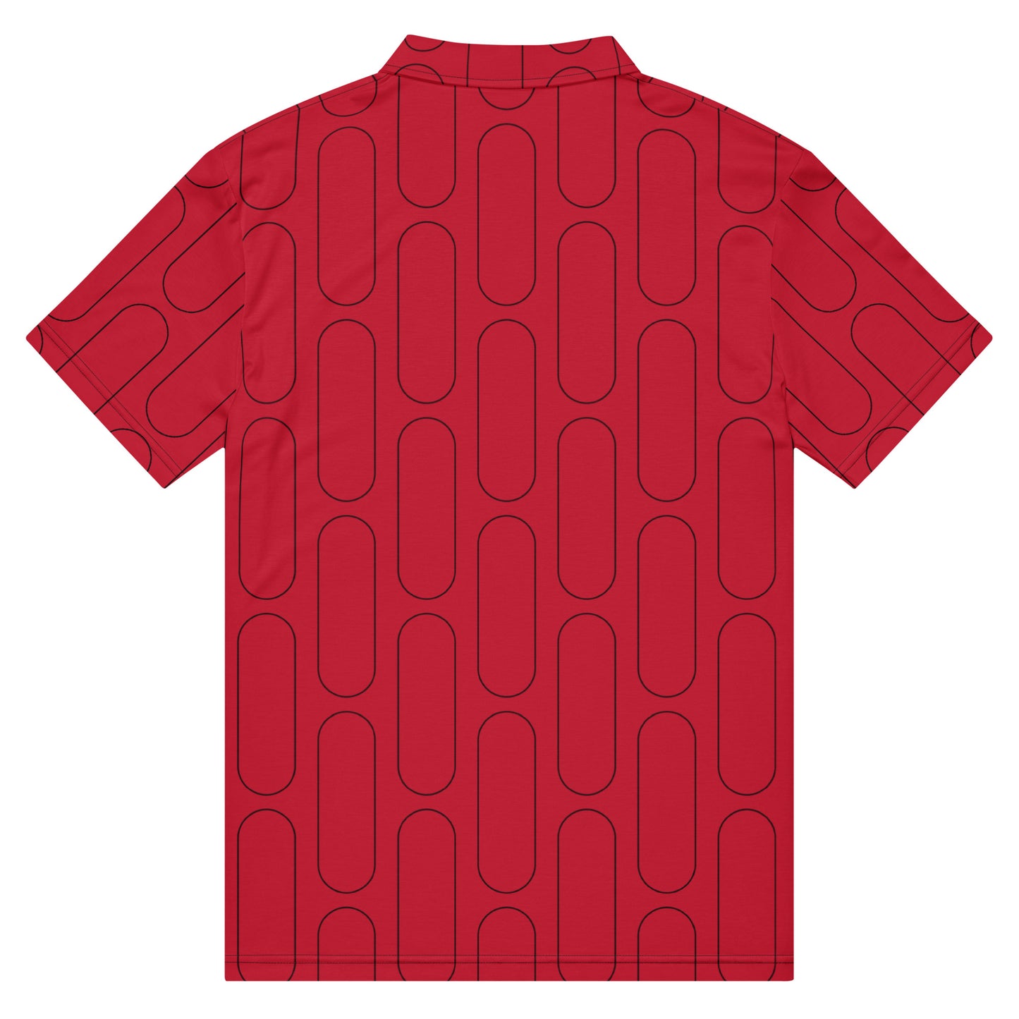Suited Betting Line Slim Fit Poker Polo