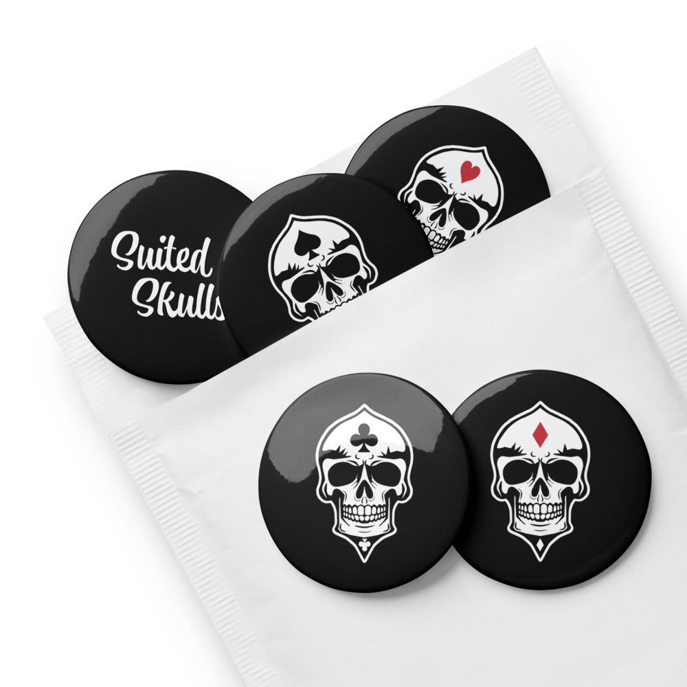 Skulled Pin Set