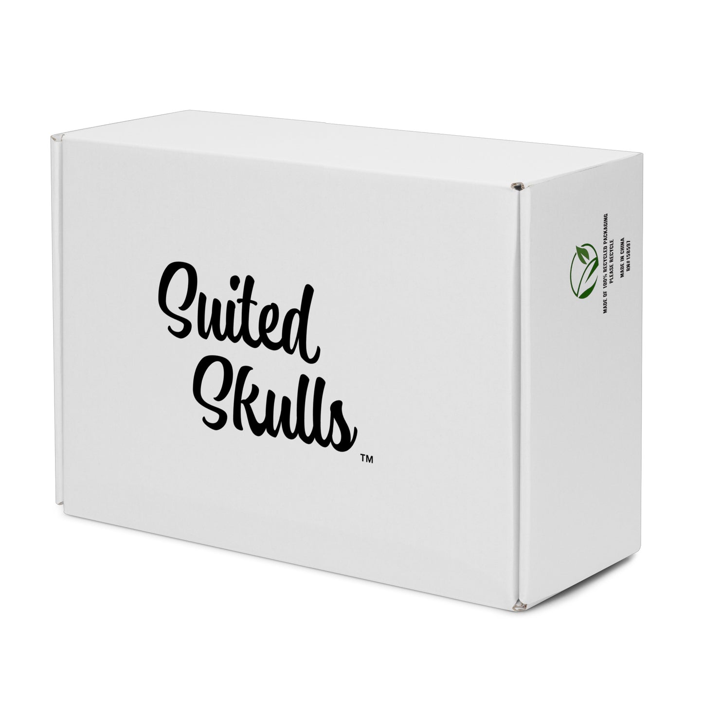 Skulled Lace-Up High Tops, Spades (Women)