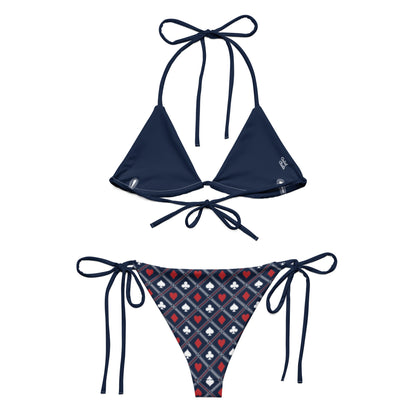 Suited Border Bikini