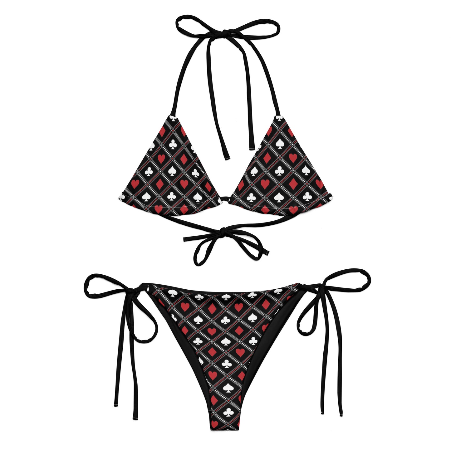 Suited Border Bikini