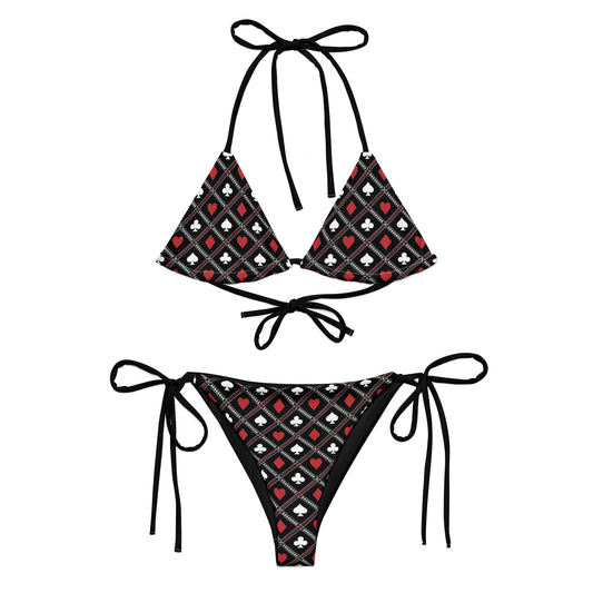 Suited Border Bikini