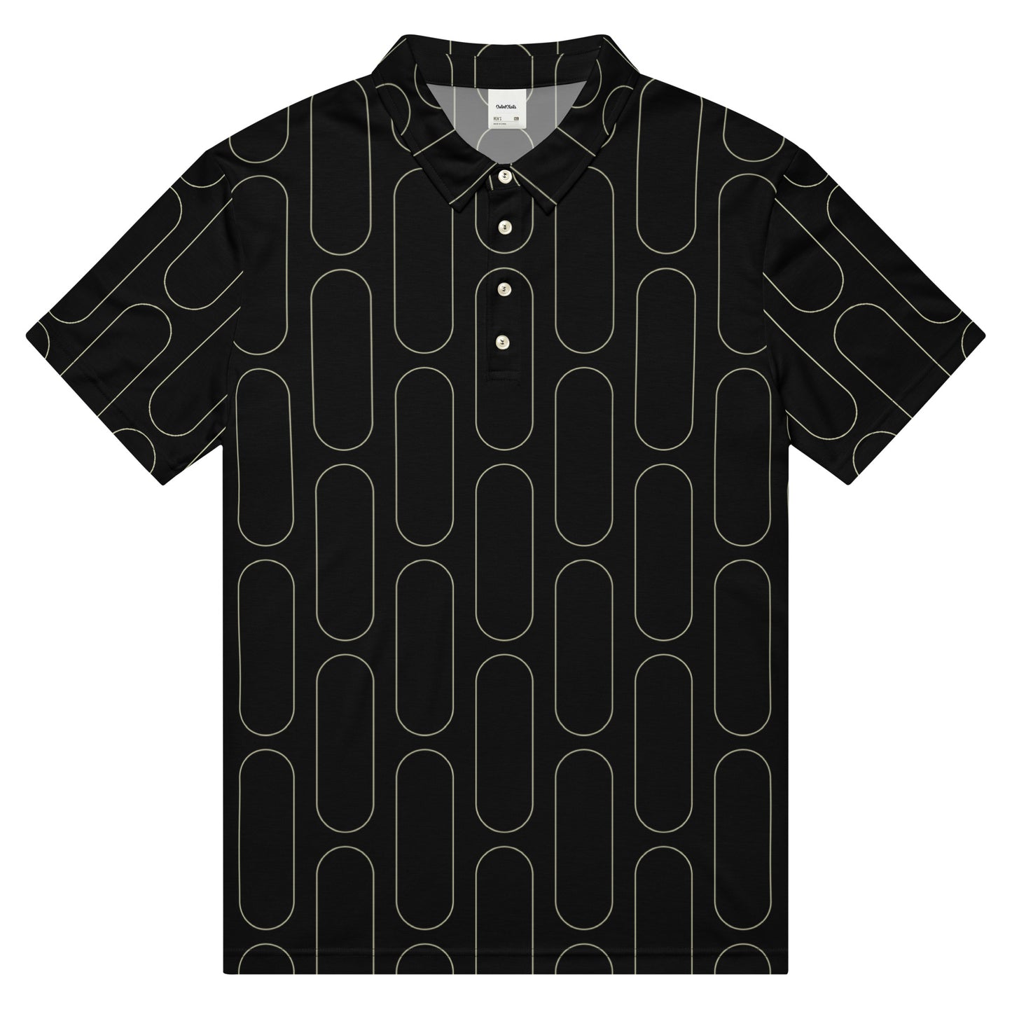 Suited Betting Line Slim Fit Poker Polo