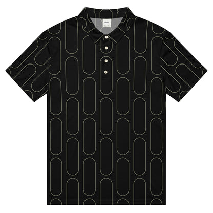 Suited Betting Line Slim Fit Poker Polo