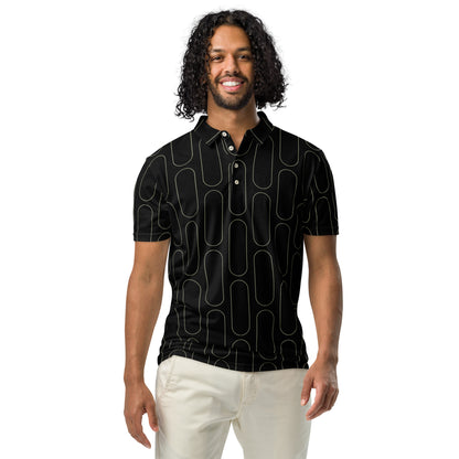 Suited Betting Line Slim Fit Poker Polo