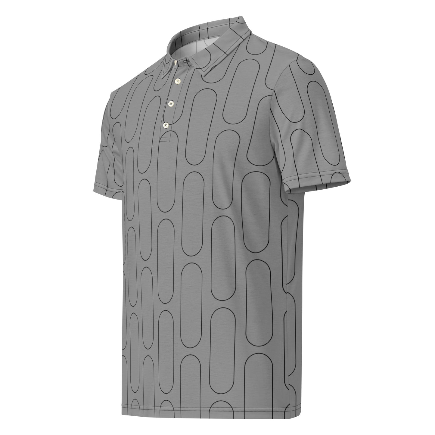 Suited Betting Line Slim Fit Poker Polo