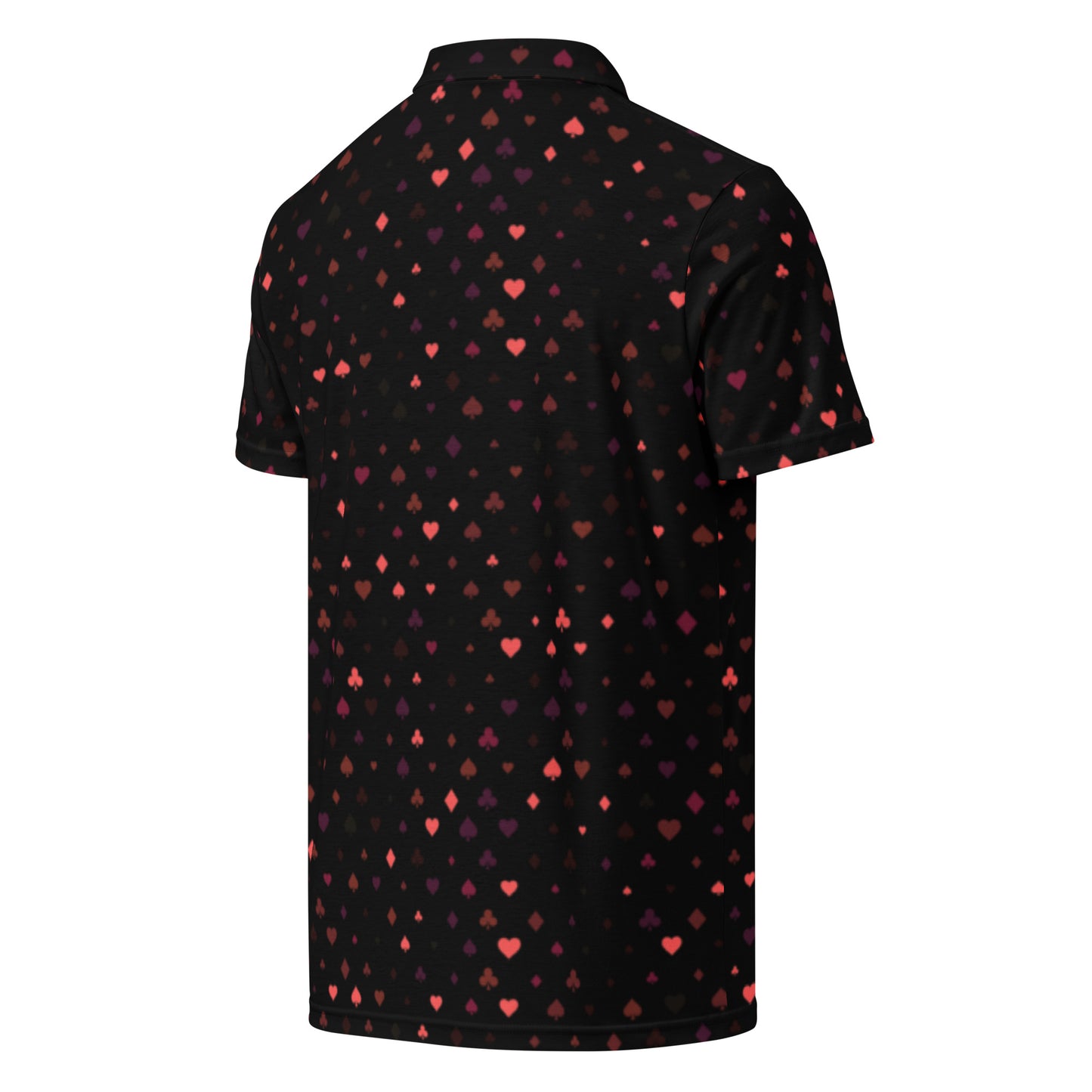 Suited Matrix Slim Fit Poker Polo