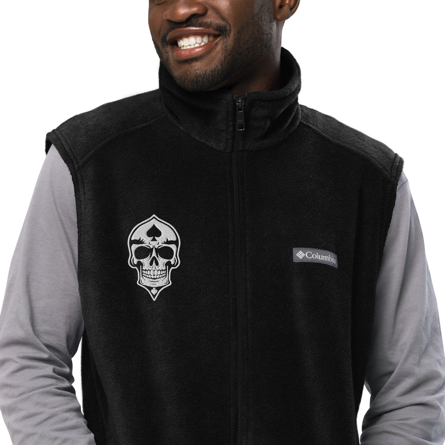 Skulled Columbia Vest (Men)