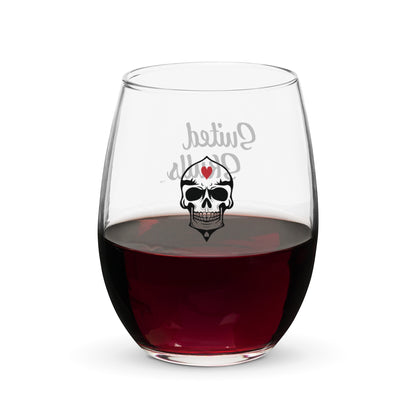 Skulled Wine Glass