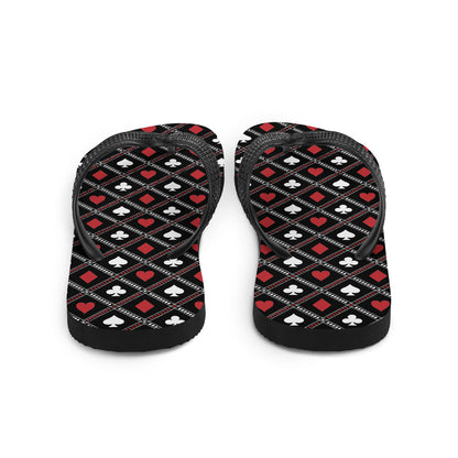 Suited Border Flip-Flops