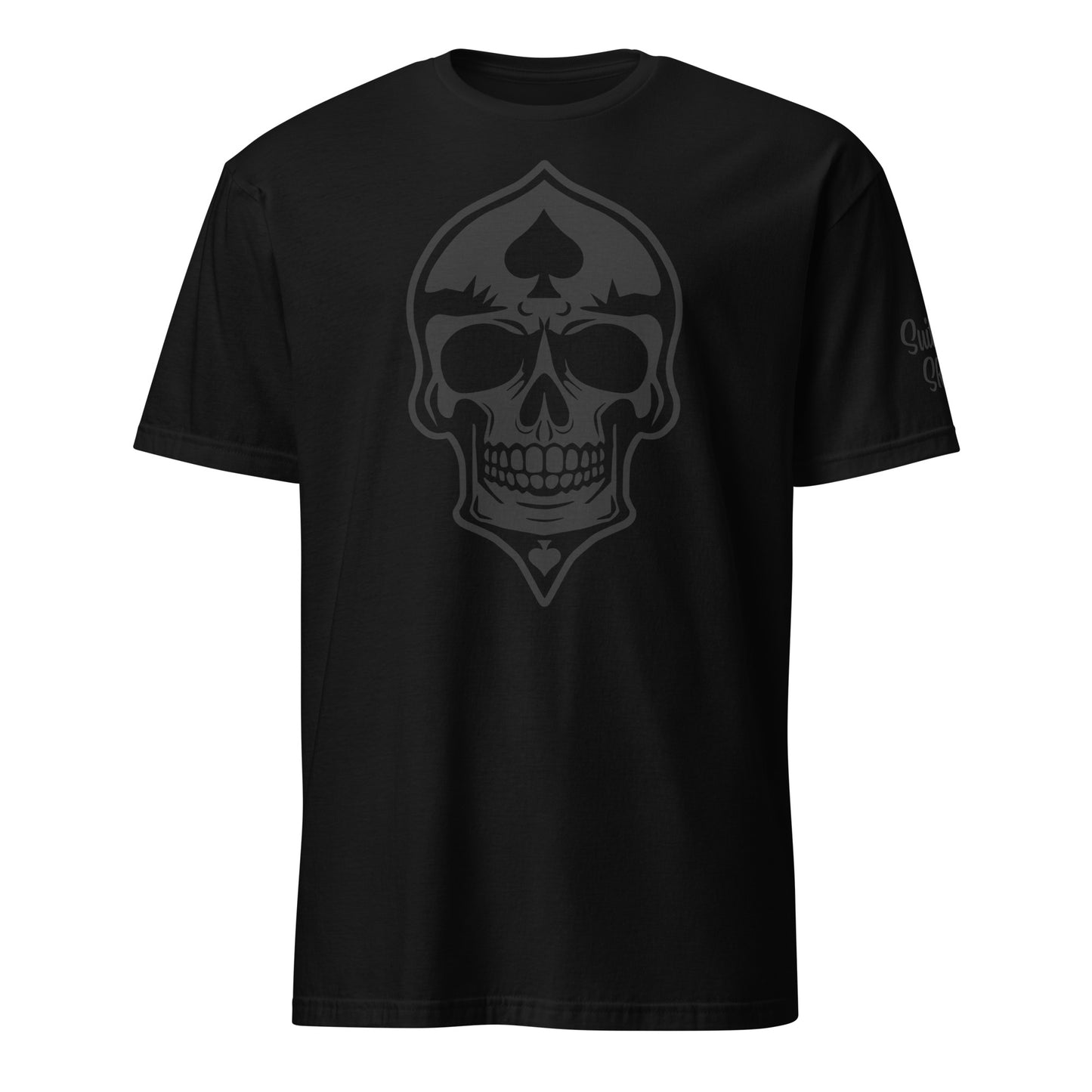 Dark Skulled T-Shirt, Spades