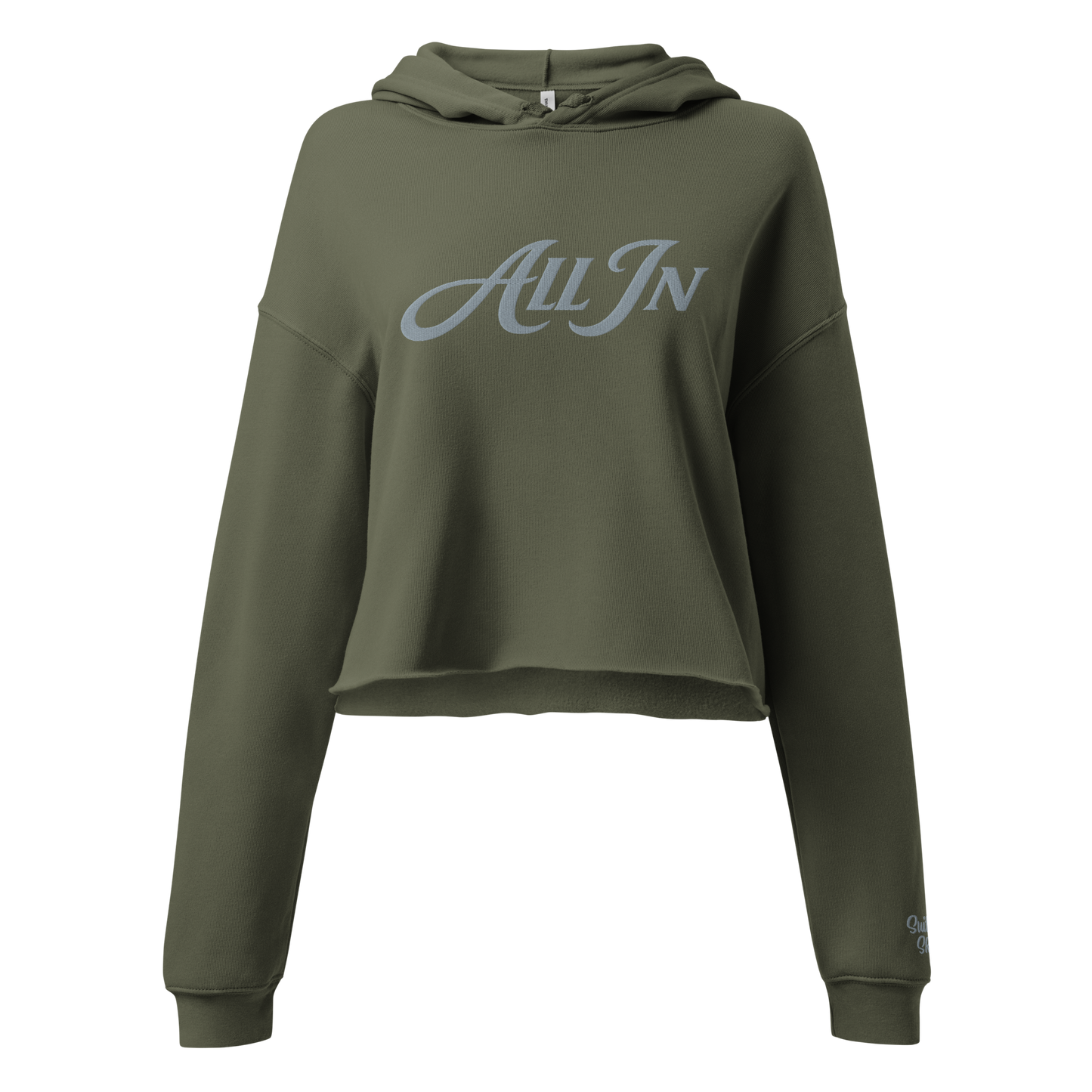 All In – Cropped Hoodie