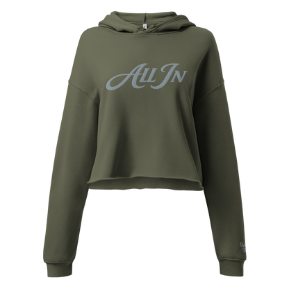 All In – Cropped Hoodie
