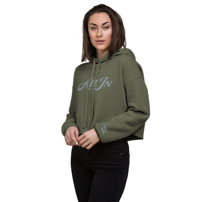 All In – Cropped Hoodie