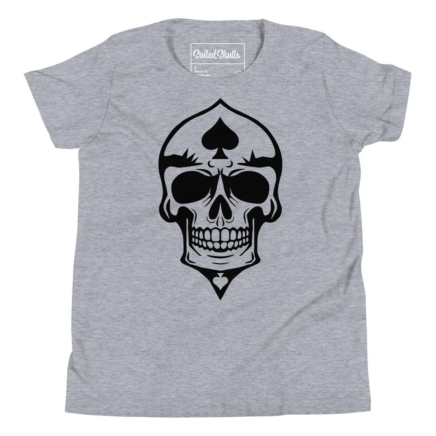 Skulled T-Shirt, Spade (Youth)