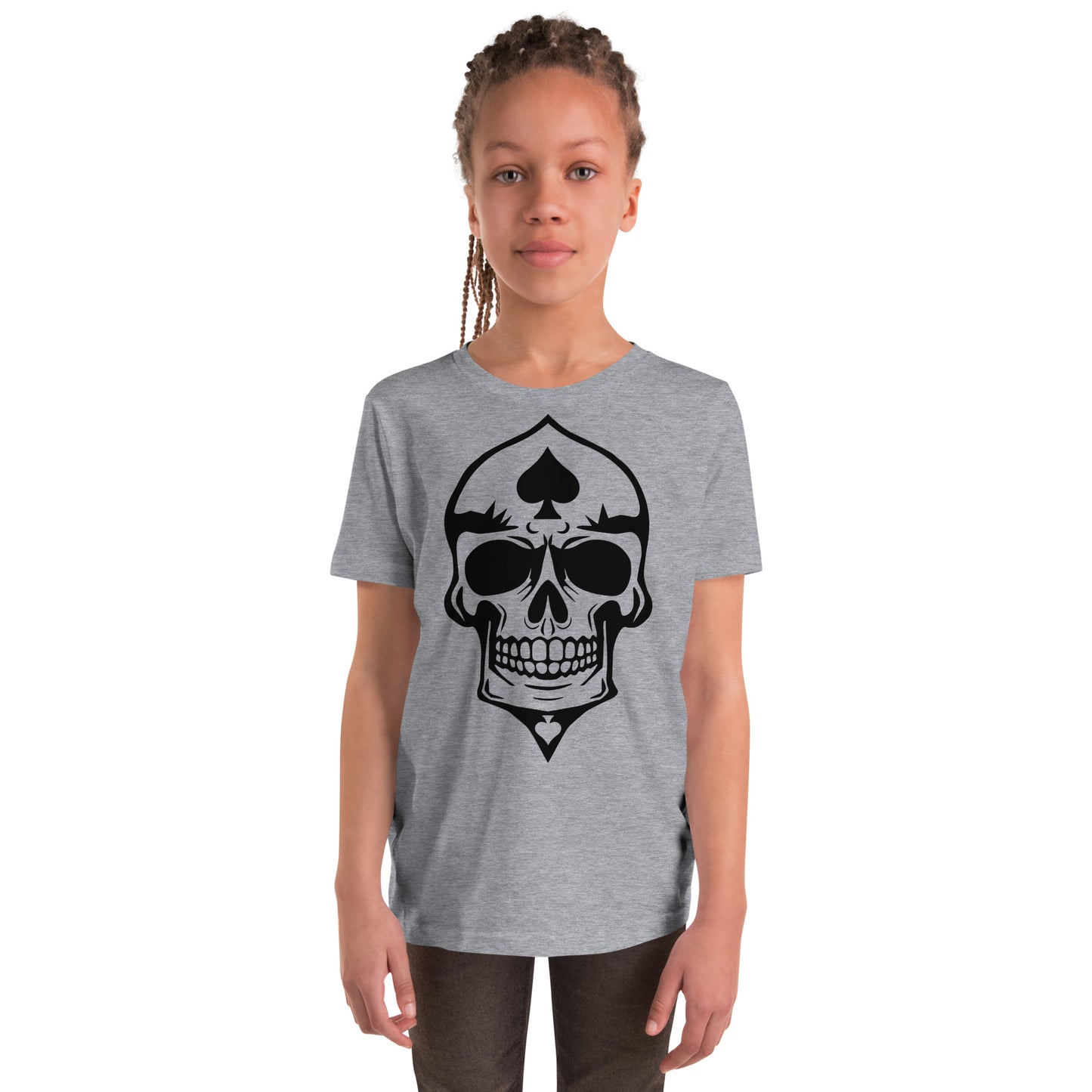 Skulled T-Shirt, Spade (Youth)