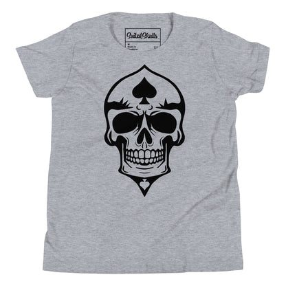 Skulled T-Shirt, Spade (Youth)