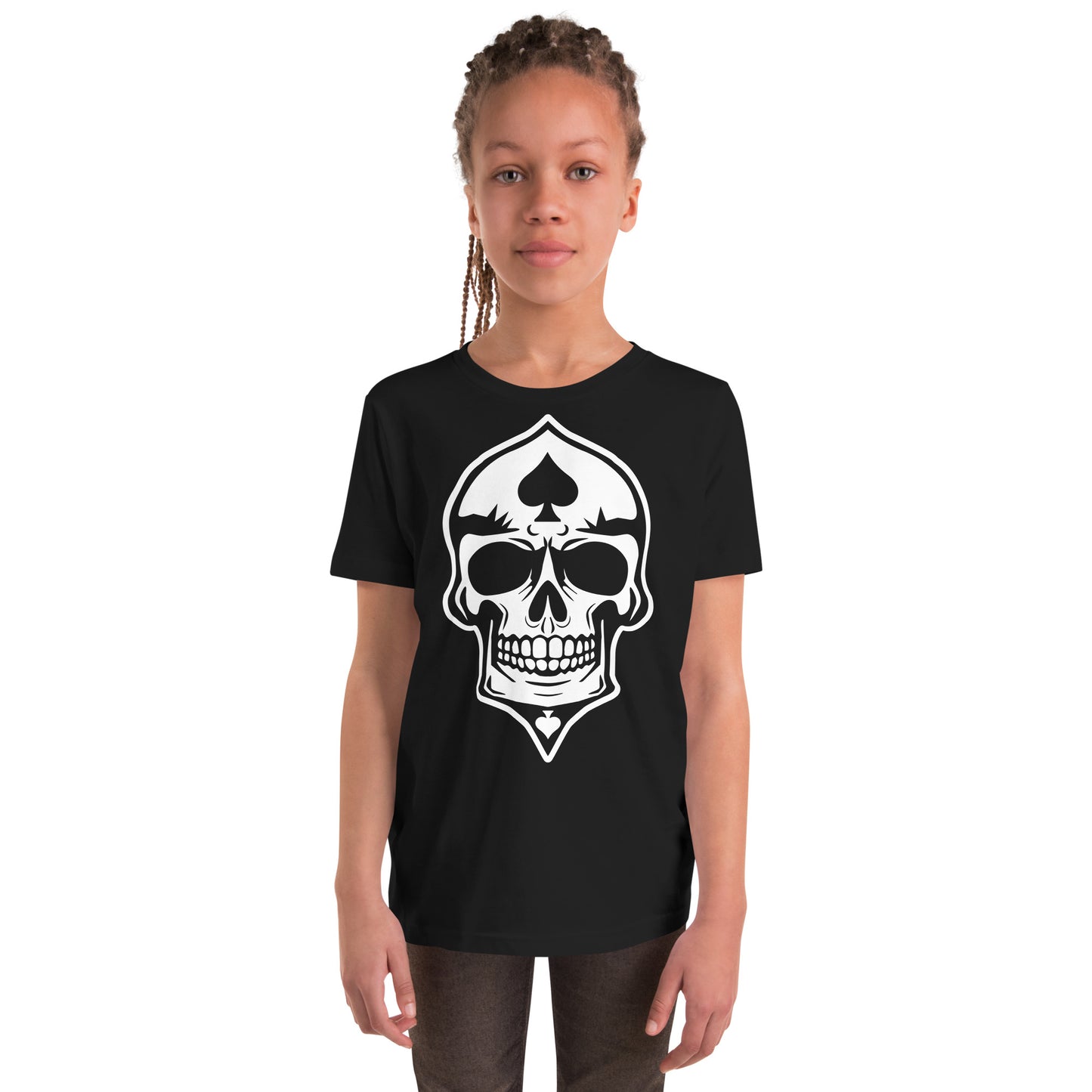 Skulled T-Shirt, Spade (Youth)