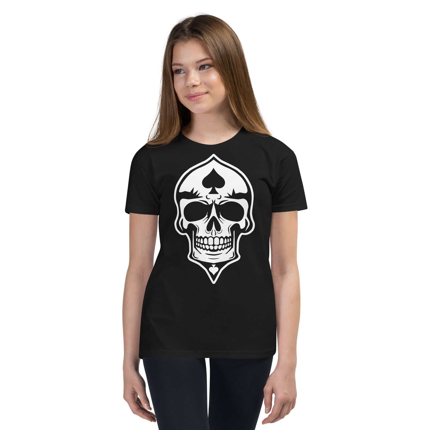 Skulled T-Shirt, Spade (Youth)