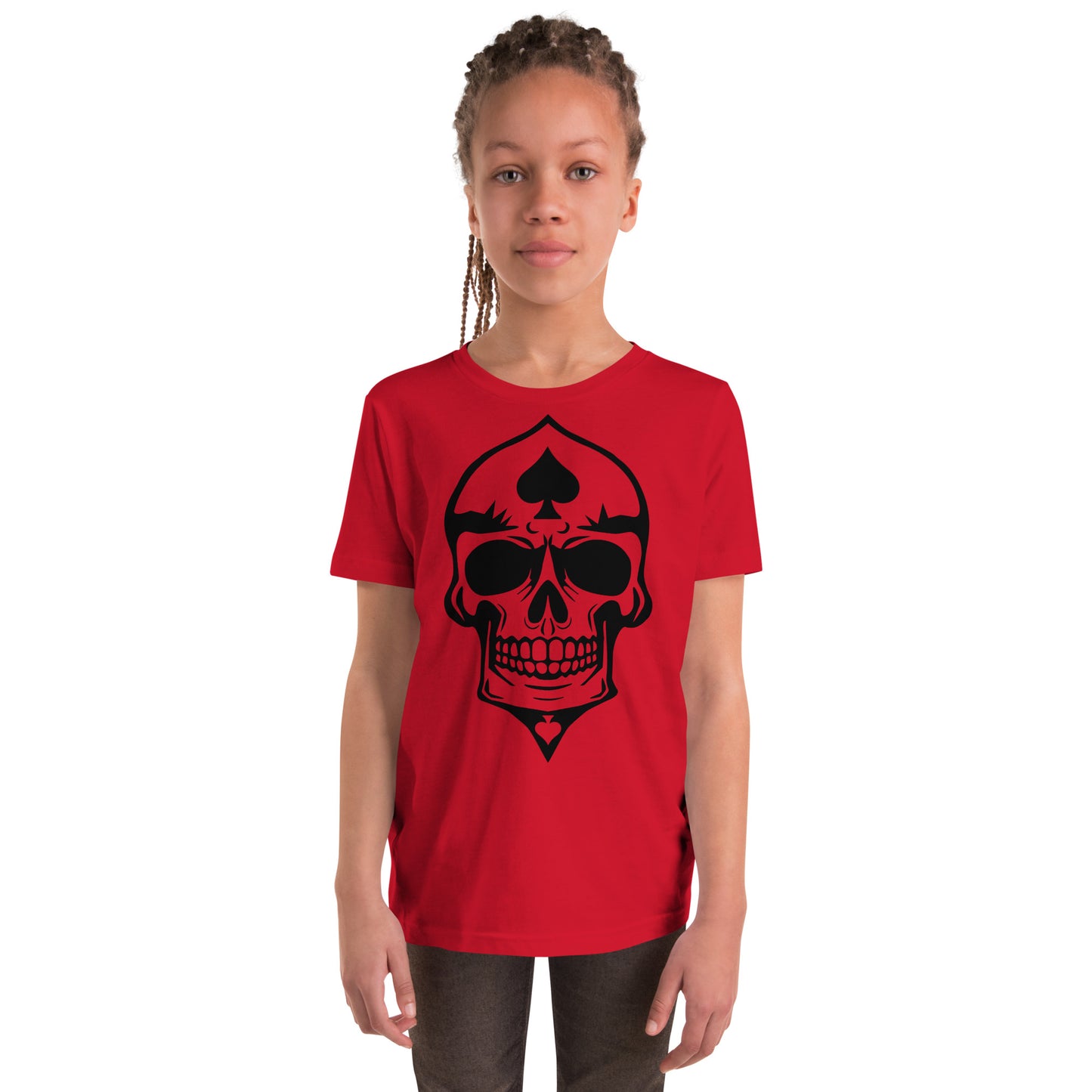 Skulled T-Shirt, Spade (Youth)